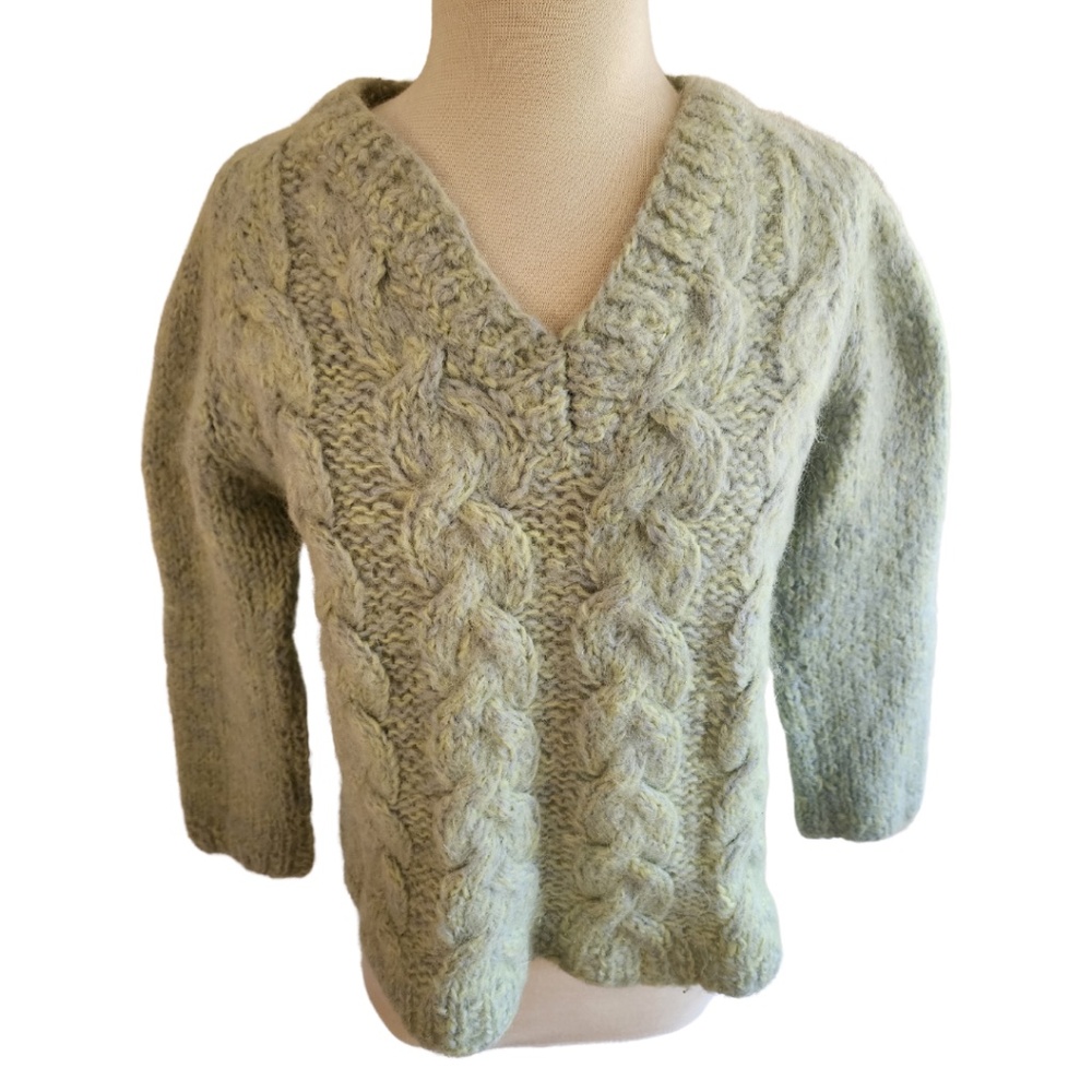 Vintage Italian Mixed Blend Wool/Mohair Sweater